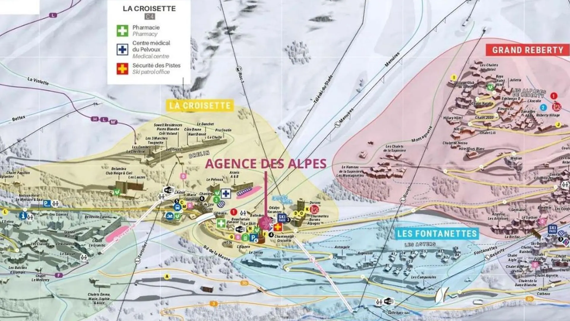 Appartement Confort 5 Pers. Les Menuires Avec Balcon, Casiers A Skis, 2 Chambres - Fr-1-452-248 Saint-Martin-de-Belleville